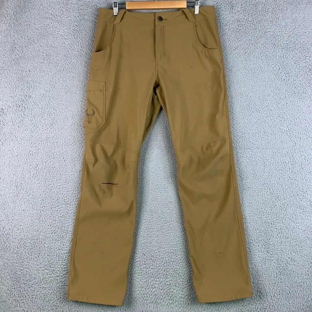 Badlands Task Pant Pants Mens 34 Tan Hunting Tactical Outdoor Stretch Cargo Work